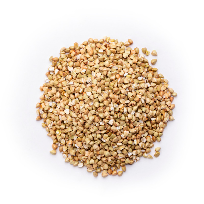 ADMAT-POL - Unroasted white buckwheat groatsa